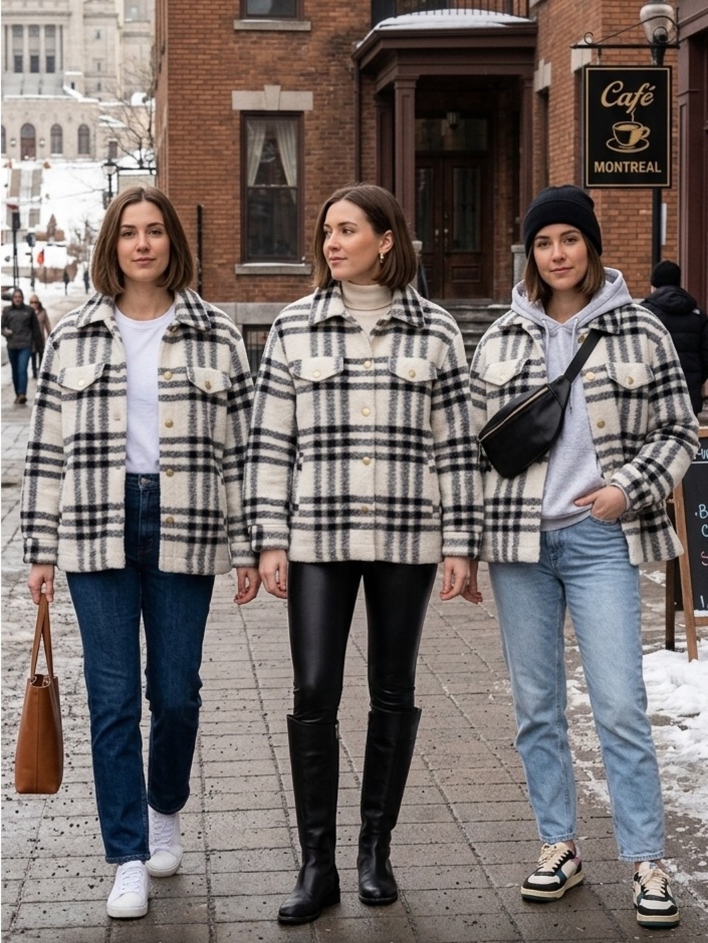 M. Plaid Sherpa Jacquets